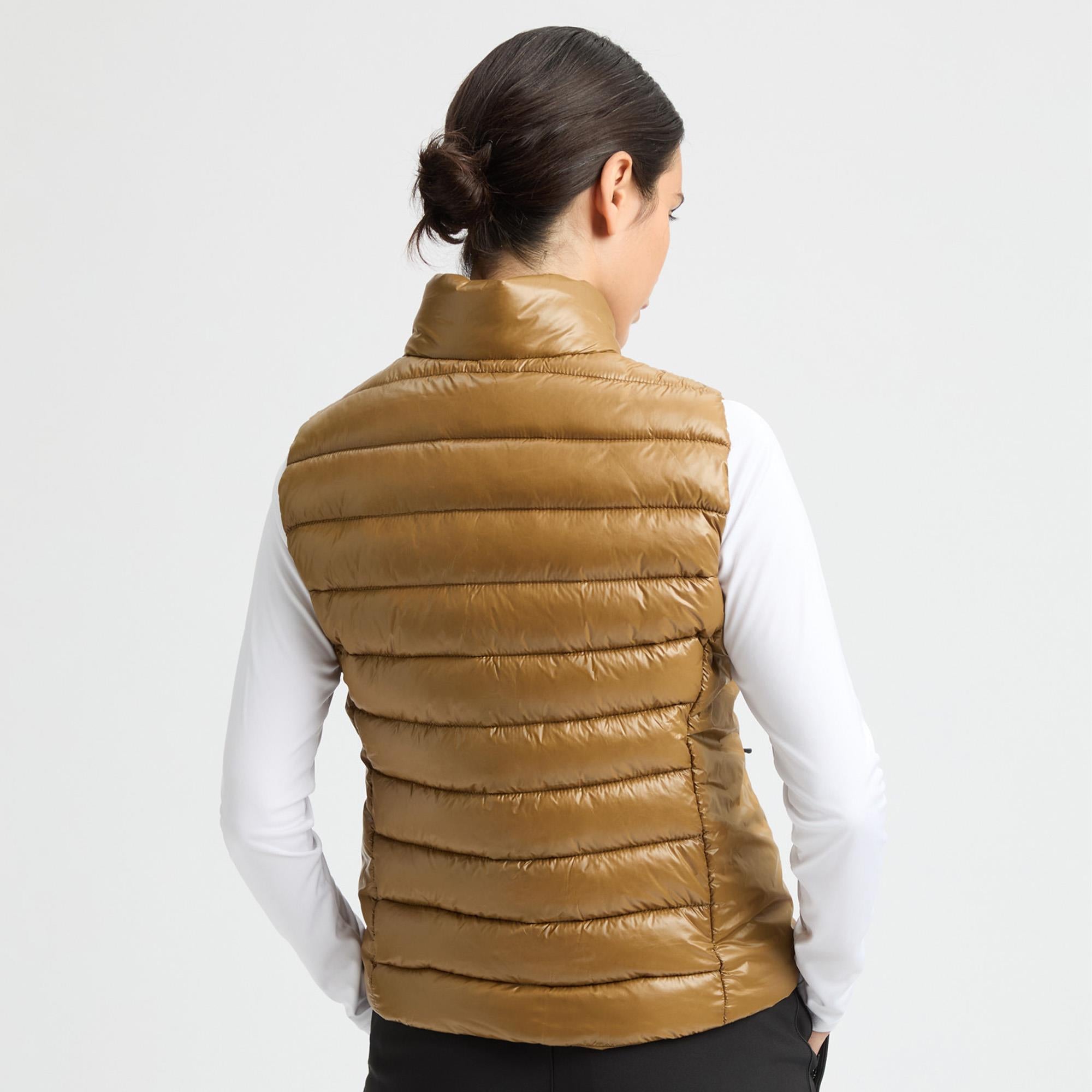 Rohnisch Airlite Padded Ladies Golf Vest Nougat